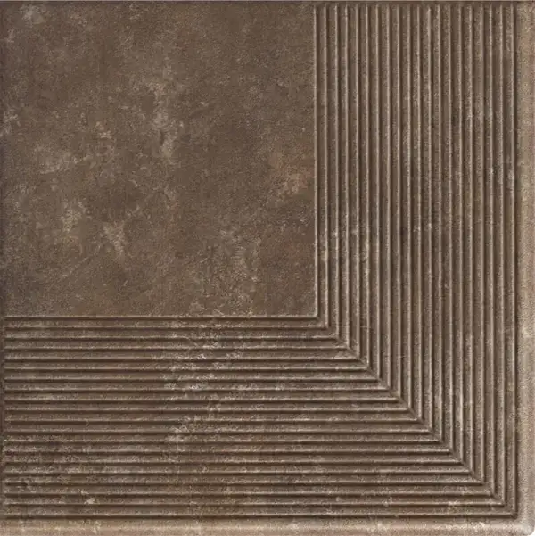Сходинка кутова Ilario Brown 30x30 код 4740 Ceramika Paradyz (Z---300X300-1-ILAR.BRSN-2)