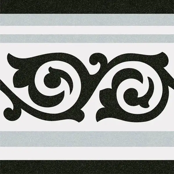 Декор 1900 Gibert-2 Gris 200x200x8 Vives (11J7)