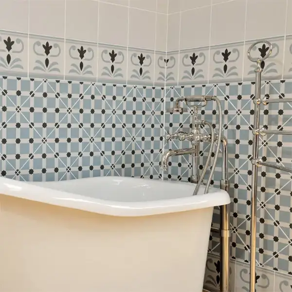 Декор 1900 Valvanera-3 Celeste 200x200x8 Vives (11M2) Декор 1900 Valvanera-3 Celeste 200x200x8 Vives (11M2)