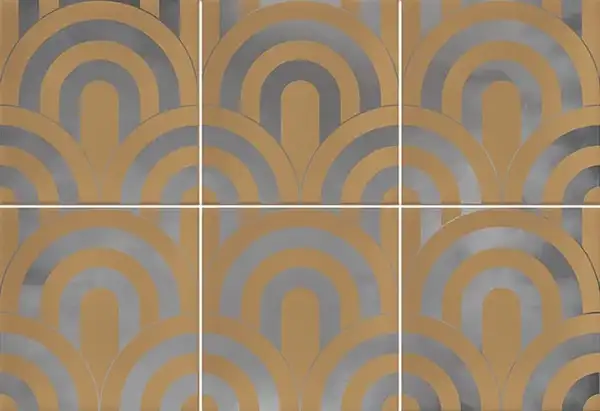 Декор Hanami Takada Caramelo Plata 230x335x9,1 Vives (35TH)