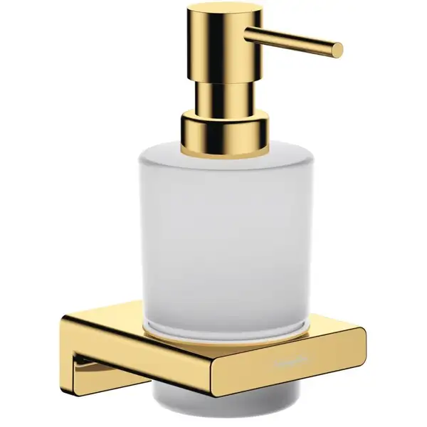 Дозатор рідкого мила, підвісний Hansgrohe AddStoris, Polished Gold Optic (41745990)