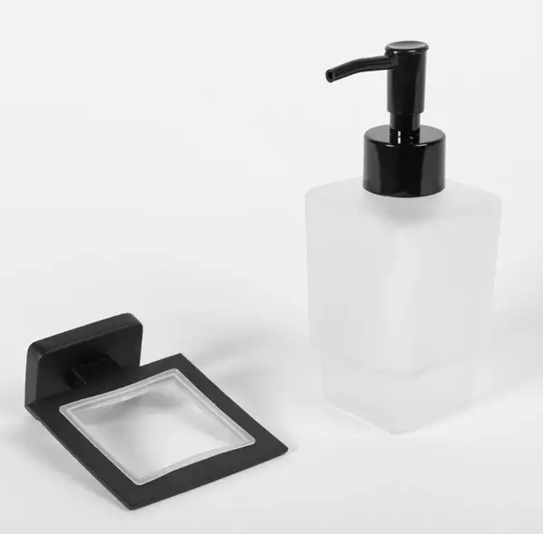 Дозатор для жидкого мыла REA OSTE 06 BLACK (REA-80047) Дозатор для жидкого мыла REA OSTE 06 BLACK (REA-80047)
