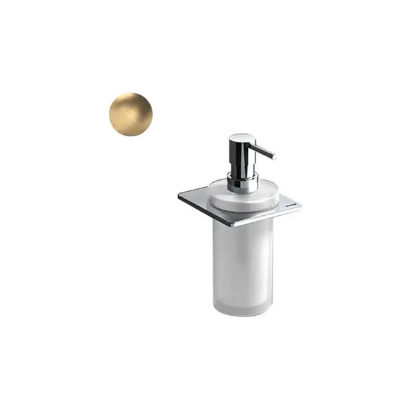 Диспенсер Sonia S-Cube Brushed Gold 85х175х104 мм, золото матове (182107)