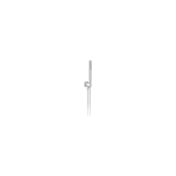 GRB Hydro White Ручной душ с держателем и шлангом, белый матовый (05040109) GRB Hydro White Ручной душ с держателем и шлангом, белый матовый (05040109)