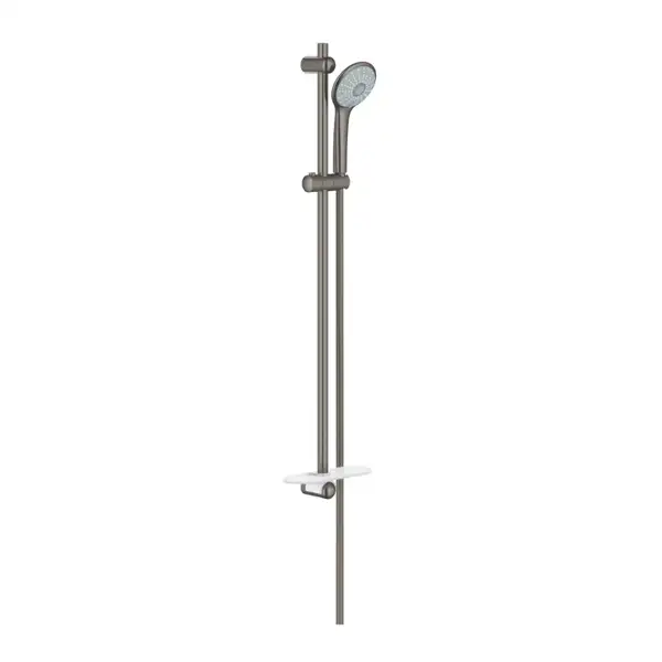 Душовий гарнітур Grohe Euphoria 110 Massage, 3 види струменя, графіт матовий (27226AL1) Душовий гарнітур Grohe Euphoria 110 Massage, 3 види струменя, графіт матовий (27226AL1)