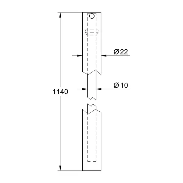 Душова штанга Grohe Euphoria для переоснащення 1140, хром (48053000) Душова штанга Grohe Euphoria для переоснащення 1140, хром (48053000)