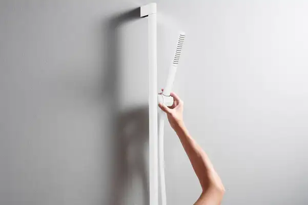 Душовий гарнітур Hansgrohe Pulsify S 100 1jet EcoSmart зі штангою 90 см (колір - білий матовий) 24382700 Душовий гарнітур Hansgrohe Pulsify S 100 1jet EcoSmart зі штангою 90 см (колір - білий матовий) 24382700