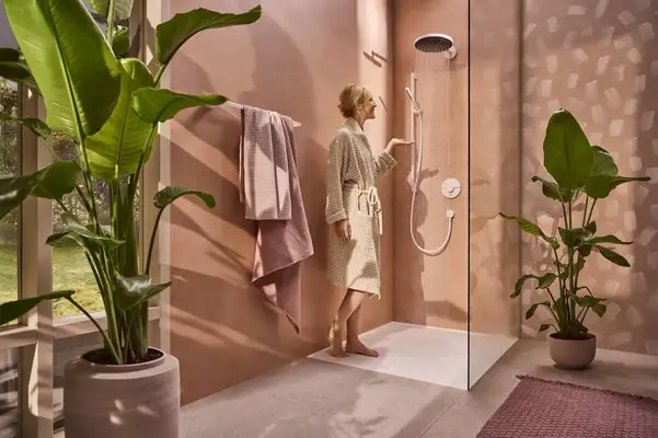 Душовий гарнітур Hansgrohe Pulsify S 100 1jet EcoSmart+ зі штангою 90 см (колір - білий матовий) 24383700 Душовий гарнітур Hansgrohe Pulsify S 100 1jet EcoSmart+ зі штангою 90 см (колір - білий матовий) 24383700