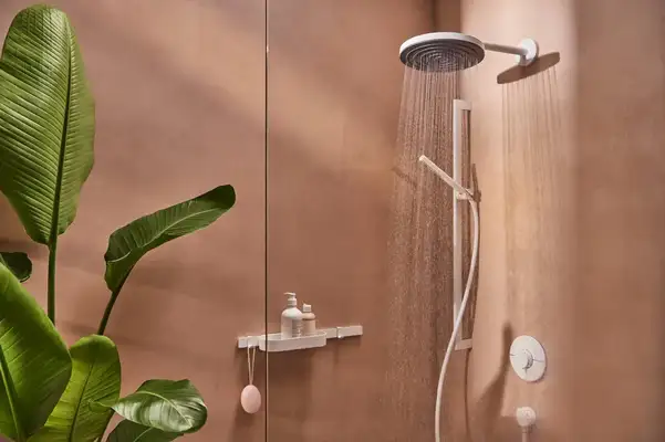 Душовий гарнітур Hansgrohe Pulsify S 100 1jet EcoSmart+ зі штангою 90 см (колір - білий матовий) 24383700 Душовий гарнітур Hansgrohe Pulsify S 100 1jet EcoSmart+ зі штангою 90 см (колір - білий матовий) 24383700