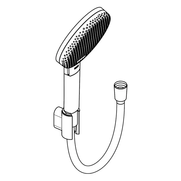 Hansgrohe Raindance Alive Select S Душевой гарнитур, черный (24611340) Hansgrohe Raindance Alive Select S Душевой гарнитур, черный (24611340)