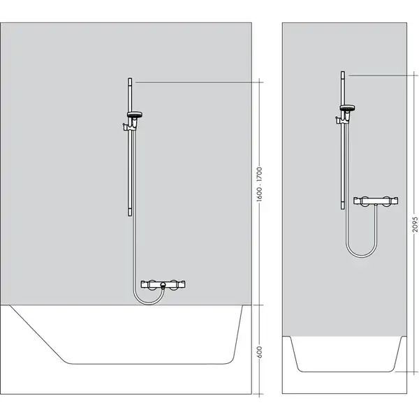 Hansgrohe Crometta 1jet Green Душевой гарнитур, хром/белый (26554400) Hansgrohe Crometta 1jet Green Душевой гарнитур, хром/белый (26554400)