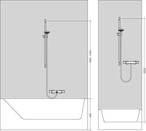 Hansgrohe Crometta Vario Green Душевой гарнитур, хром/белый (26555400) Hansgrohe Crometta Vario Green Душевой гарнитур, хром/белый (26555400)