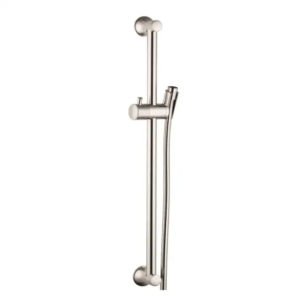 Душова штанга Hansgrohe Unica Classic 65 см із душовим шлангом Sensoflex 160 см (колір - шліфований нікель) 27617820