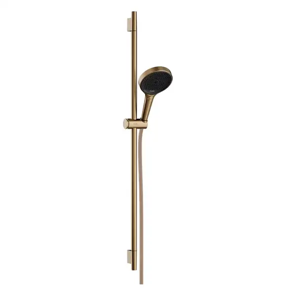 Душевой набор 130 3jet EcoSmart с душевой штангой S Puro 90 см Hansgrohe Rainfinity (цвет - шлифованная бронза) 28744140