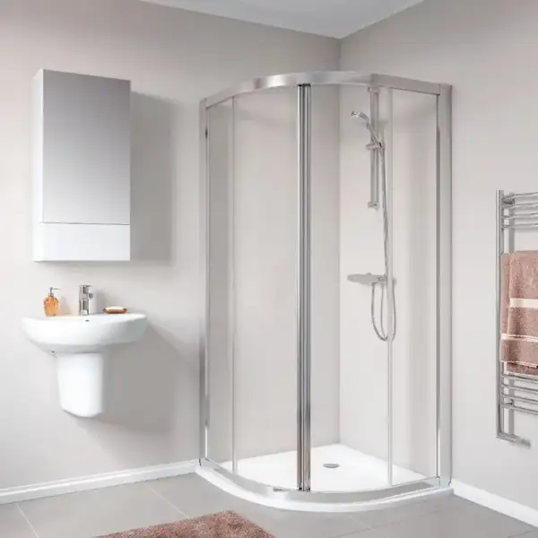 Geberit Geo Душова кабіна 90х90, срібло, прозора (560.121.00.2) Geberit Geo Душова кабіна 90х90, срібло, прозора (560.121.00.2)