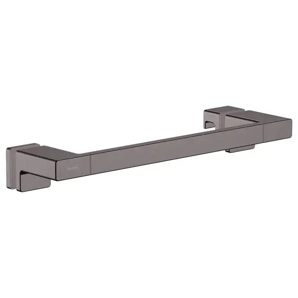 Ручка для душевой двери Hansgrohe AddStoris, чёрный матовый хром (41759340) фото 1 Aquada.com.ua Ручка для душевой двери Hansgrohe AddStoris, чёрный матовый хром (41759340) фото 1 Aquada.com.ua