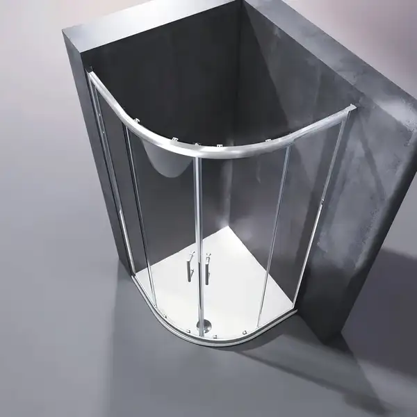 KOER SR SC04 Душевая кабина 100x100, прозрачное стекло, хром (KR5361)