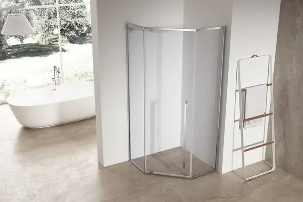 Душова кабіна без піддону Koer SR SC06-100x100x200-TR-01 прозоре скло Easy Clean 8мм, хром (KR5365) Душова кабіна без піддону Koer SR SC06-100x100x200-TR-01 прозоре скло Easy Clean 8мм, хром (KR5365)