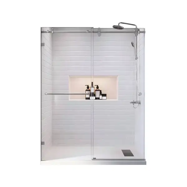 KOER SR SD06 Дверь в нишу, прозрачное стекло, хром (KR5367) KOER SR SD06 Дверь в нишу, прозрачное стекло, хром (KR5367)