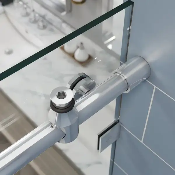 KOER SR SD06 Дверь в нишу, прозрачное стекло, хром (KR5367) KOER SR SD06 Дверь в нишу, прозрачное стекло, хром (KR5367)