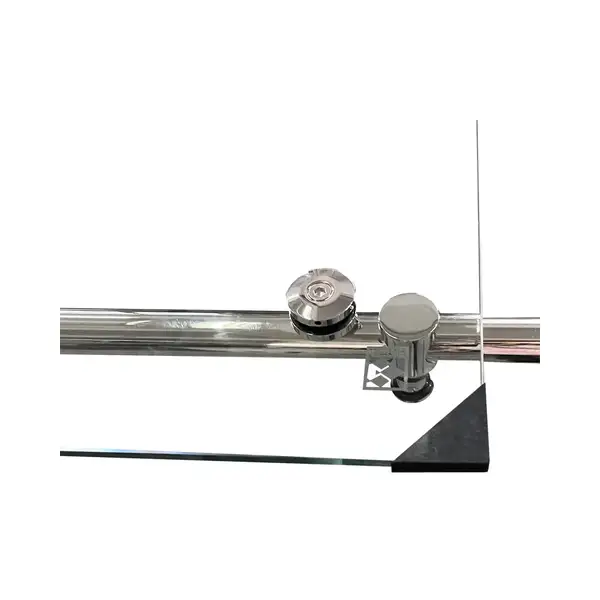 KOER SR SD06-140x220-TR-01 Дверь в нишу, хром (KR5368)