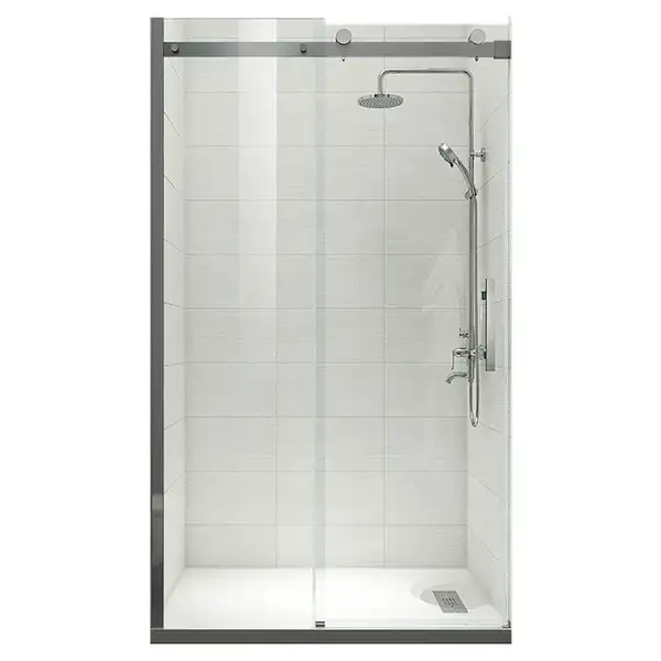 Koer SR SD01-120x200 Двері в нішу, графіт (KR5378)