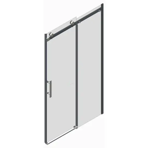 Koer SR SD01 Двері в нішу, прозоре скло, хром (KR5380) Koer SR SD01 Двері в нішу, прозоре скло, хром (KR5380)