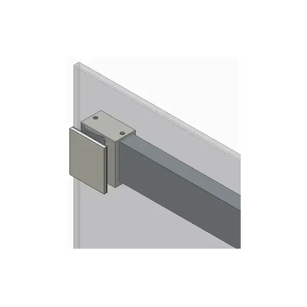 Koer SR SD02-140x200 Дверь в нишу, прозрачное стекло, хром (KR5383) Koer SR SD02-140x200 Дверь в нишу, прозрачное стекло, хром (KR5383)