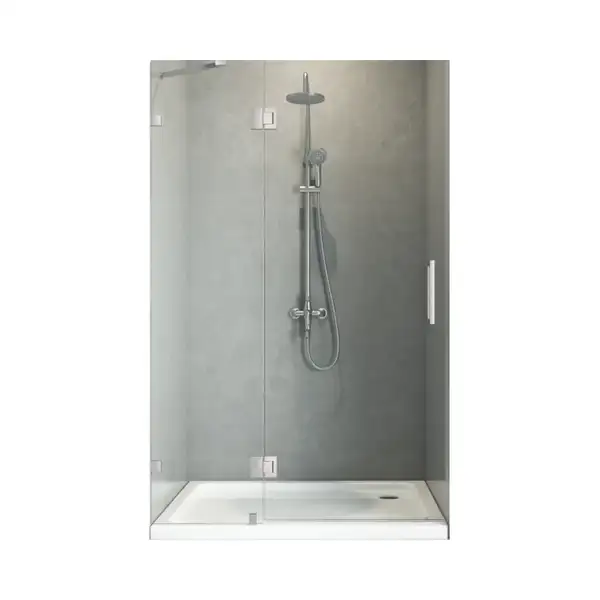 KOER SR SD04 Двері в нішу, прозоре скло, хром (KR5387) KOER SR SD04 Двері в нішу, прозоре скло, хром (KR5387)