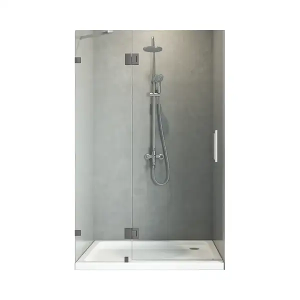 Koer SR SD04-120x200 Двері в нішу, прозоре, графіт (KR5388) Koer SR SD04-120x200 Двері в нішу, прозоре, графіт (KR5388)