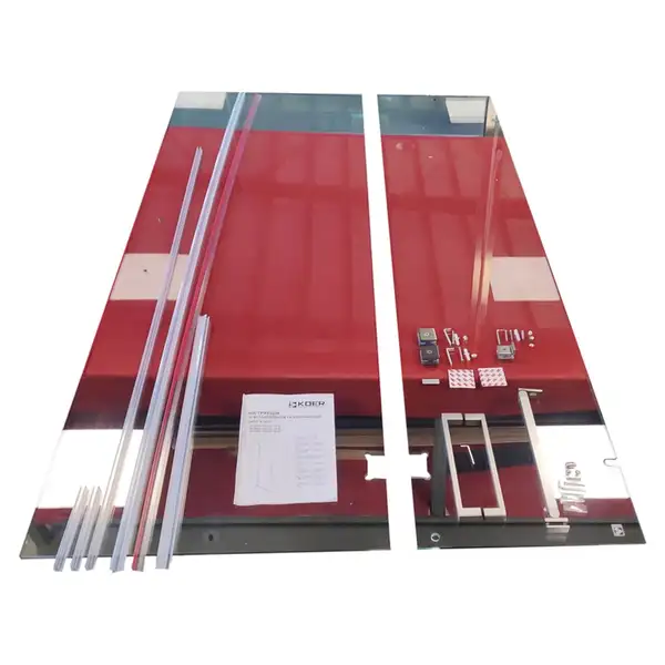 Koer SR SD04-120x200 Двері в нішу, прозоре, графіт (KR5388) Koer SR SD04-120x200 Двері в нішу, прозоре, графіт (KR5388)