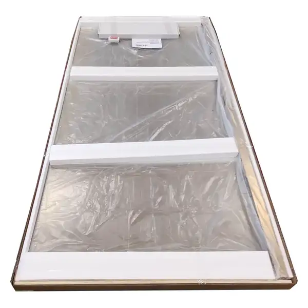 KOER SR SP02-100x200 Walk-In, прозоре скло, матове золото (KR5396) KOER SR SP02-100x200 Walk-In, прозоре скло, матове золото (KR5396)