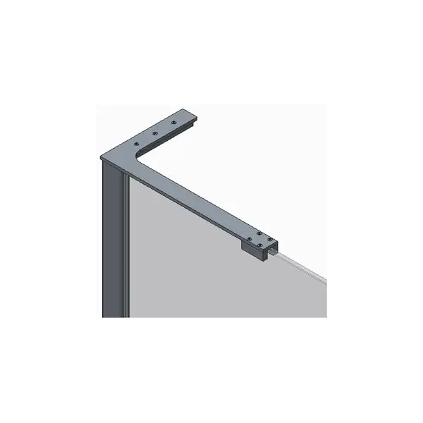 KOER SR SP02-100x200 Walk-In, прозоре скло, матове золото (KR5396) KOER SR SP02-100x200 Walk-In, прозоре скло, матове золото (KR5396)