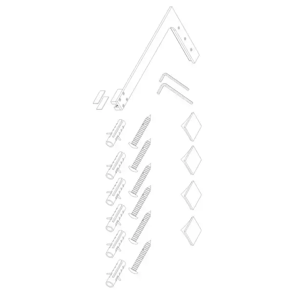 KOER SR SP02-100x200 Walk-In, прозоре скло, матове золото (KR5396) KOER SR SP02-100x200 Walk-In, прозоре скло, матове золото (KR5396)