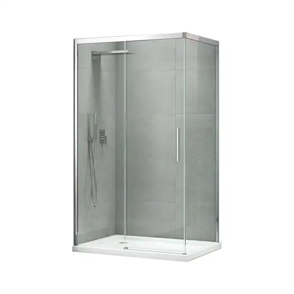 KOER SR SW05 Боковая стенка для душа, хром (KR5407) KOER SR SW05 Боковая стенка для душа, хром (KR5407)