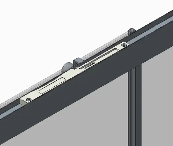 KOER SR SW05 Боковая стенка для душа, хром (KR5407) KOER SR SW05 Боковая стенка для душа, хром (KR5407)