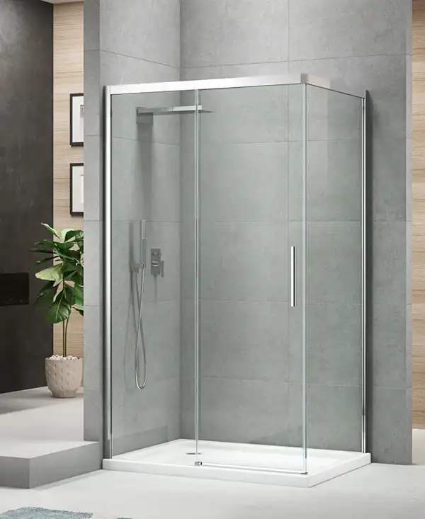 KOER SR SW05 Боковая стенка для душа, хром (KR5407) KOER SR SW05 Боковая стенка для душа, хром (KR5407)
