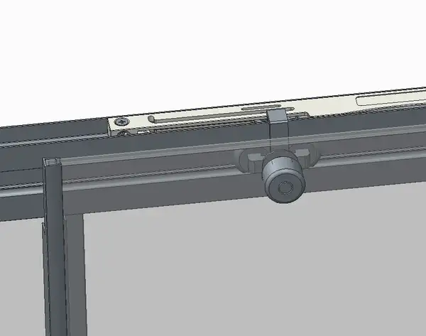 KOER SR SW05 Боковая стенка для душа, хром (KR5407) KOER SR SW05 Боковая стенка для душа, хром (KR5407)
