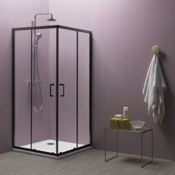 Kolpa San ECO QUAT BLACK TKK 90/K Душевая кабина, черная (515280) Kolpa San ECO QUAT BLACK TKK 90/K Душевая кабина, черная (515280)