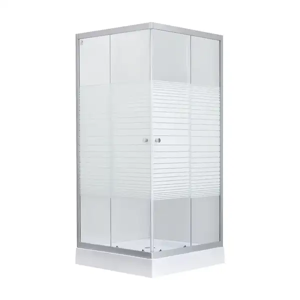 Душевая кабина Lidz Wiezak SC90x90.SAT.LOW.L, стекло Linie 4 мм (LWKSC9090SATLOWL) Душевая кабина Lidz Wiezak SC90x90.SAT.LOW.L, стекло Linie 4 мм (LWKSC9090SATLOWL)