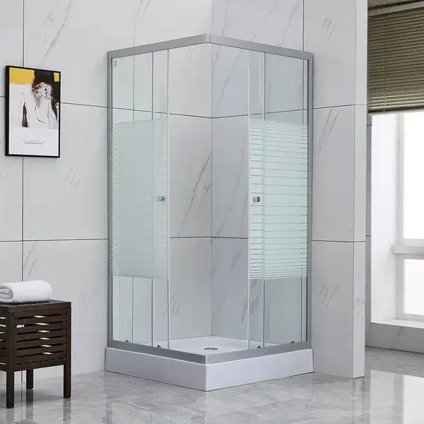 Душевая кабина Lidz Wiezak SC90x90.SAT.LOW.L, стекло Linie 4 мм (LWKSC9090SATLOWL) Душевая кабина Lidz Wiezak SC90x90.SAT.LOW.L, стекло Linie 4 мм (LWKSC9090SATLOWL)