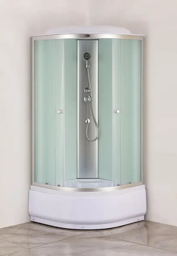 Mixxus STRONG SB01 Душовий бокс 90x90, сатин (MI6884) Mixxus STRONG SB01 Душовий бокс 90x90, сатин (MI6884)