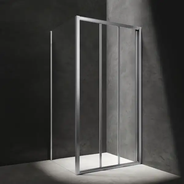 душова кабіна Omnires Bronx 110x80 безпечне скло, хром (BR1181CRTR) душова кабіна Omnires Bronx 110x80 безпечне скло, хром (BR1181CRTR)