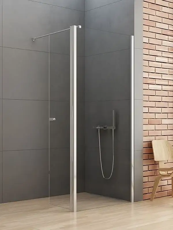 душовий куточок Omnires Marina Walk In 110x30см безпечне скло, хром (MA1130CRTR) душовий куточок Omnires Marina Walk In 110x30см безпечне скло, хром (MA1130CRTR)