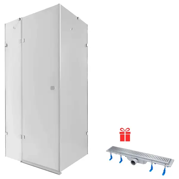 Набор Qtap душевая кабина Capricorn CRM1018RC6 100х80, стекло Clear 6 мм + трап линейный Dry FB304-600 с сухим затвором и нержавеющей решеткой 600х73 мм (QTDRYFB304600CAPCRM1018RC6) Набор Qtap душевая кабина Capricorn CRM1018RC6 100х80, стекло Clear 6 мм + трап линейный Dry FB304-600 с сухим затвором и нержавеющей решеткой 600х73 мм (QTDRYFB304600CAPCRM1018RC6)