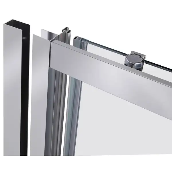 Qtap Taurus Душевая дверь в нишу, хром (TAUCRM2091C6) Qtap Taurus Душевая дверь в нишу, хром (TAUCRM2091C6)