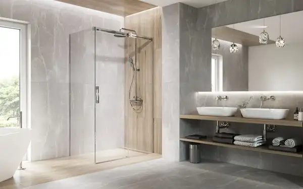 Radaway Espera Pro KDJ Душевая стенка, хром/прозрачное (10092120-01-01R)
