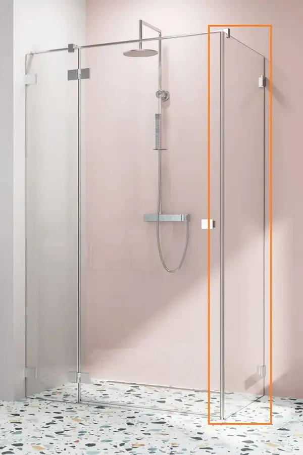 Radaway Essenza Pro S1 Боковая стенка, хром/прозрачное (10098110-01-01)