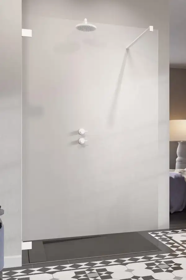 Душова стінка Essenza Pro White Walk-in 105, RADAWAY (10103105-04-01) Душова стінка Essenza Pro White Walk-in 105, RADAWAY (10103105-04-01)