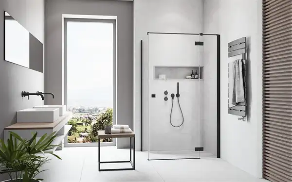Душові двері Essenza New Black KDJ 80 ліві, RADAWAY (385043-54-01L) Душові двері Essenza New Black KDJ 80 ліві, RADAWAY (385043-54-01L)